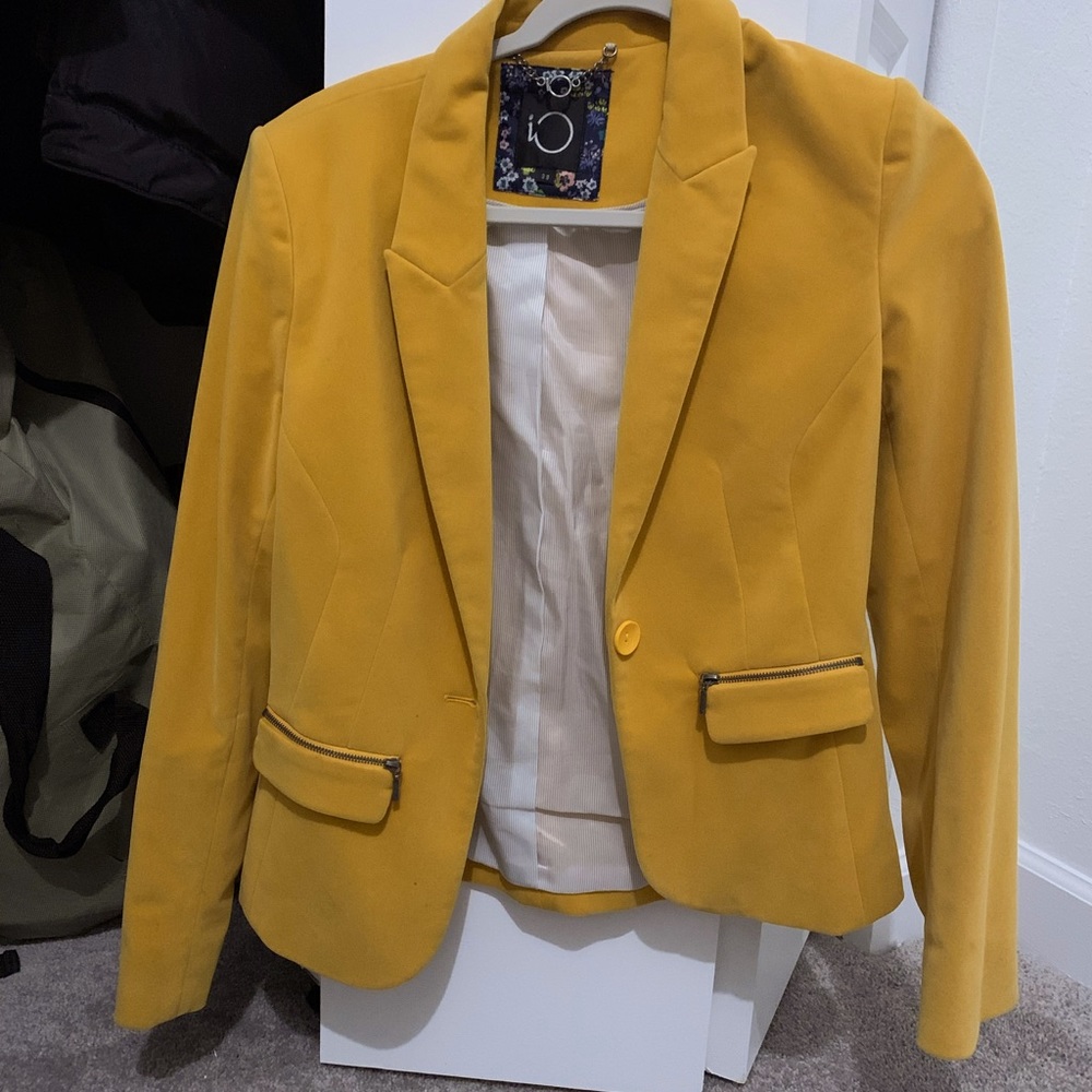 Velvet Blazer